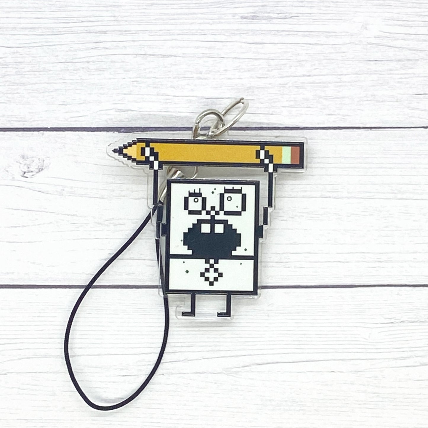 Doodleboi Acrylic Charm Ollybits Pixel Art