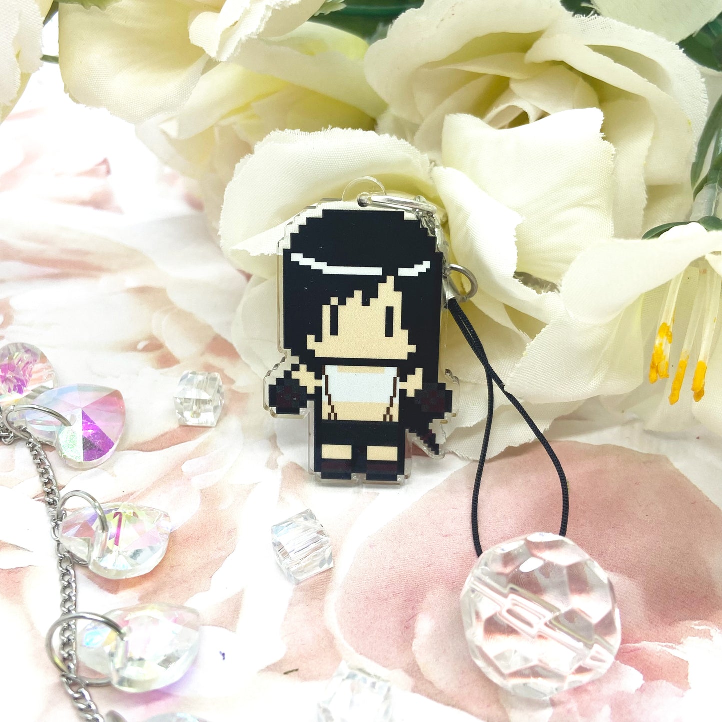 Punching Childhood Friend Acrylic Charm Ollybits