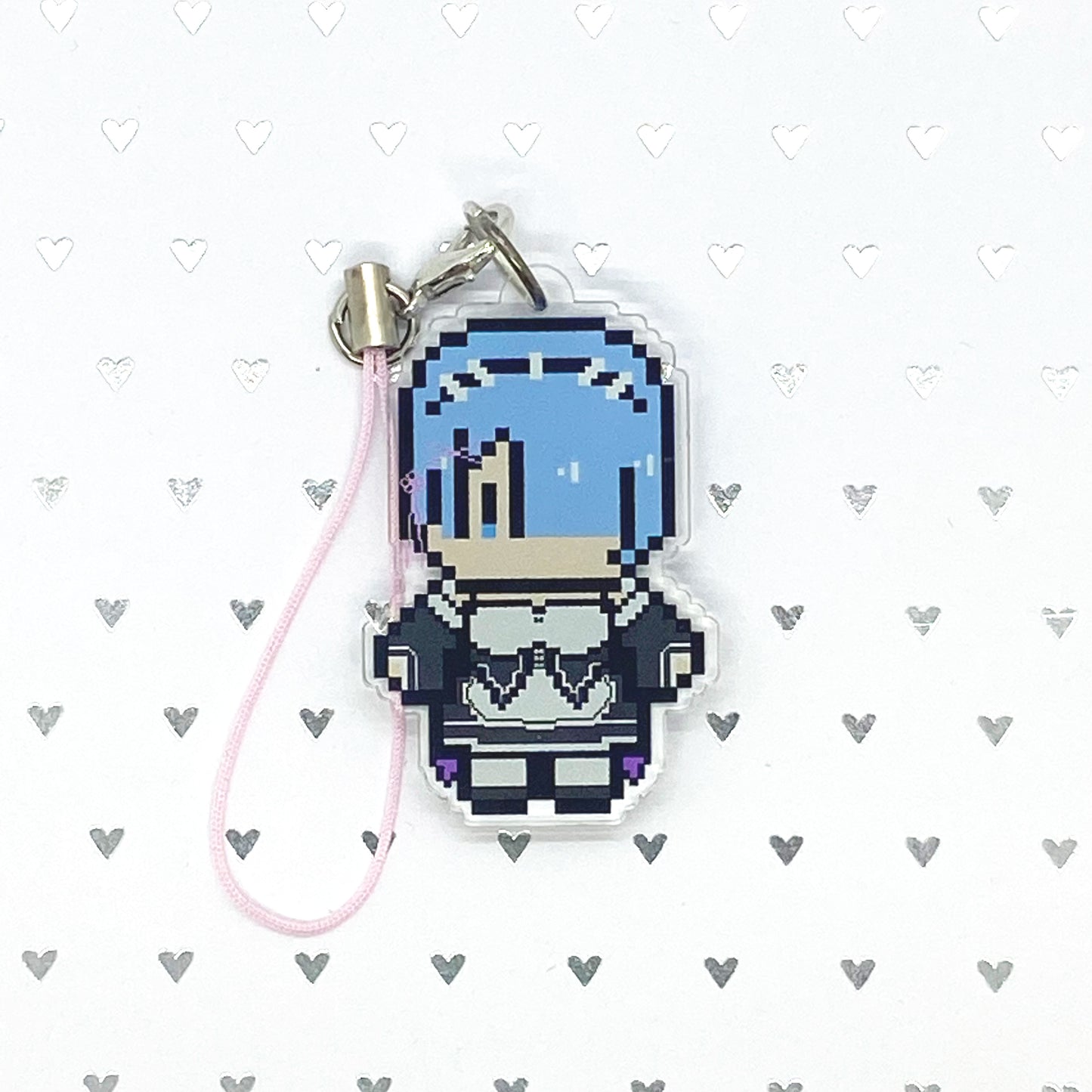 Forgotten Maid Acrylic Charm Ollybits Pixel Art