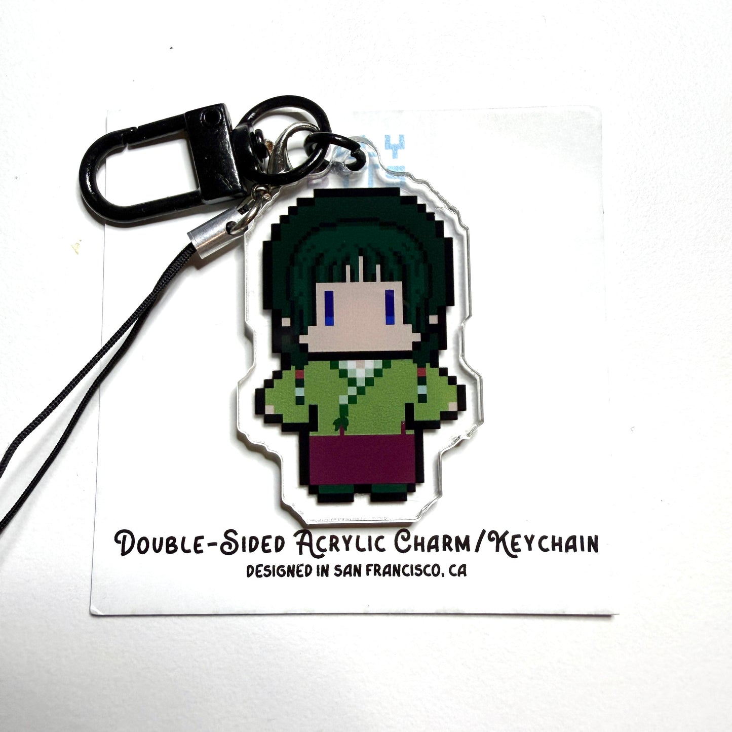 Pharmacist Cat Acrylic Charm