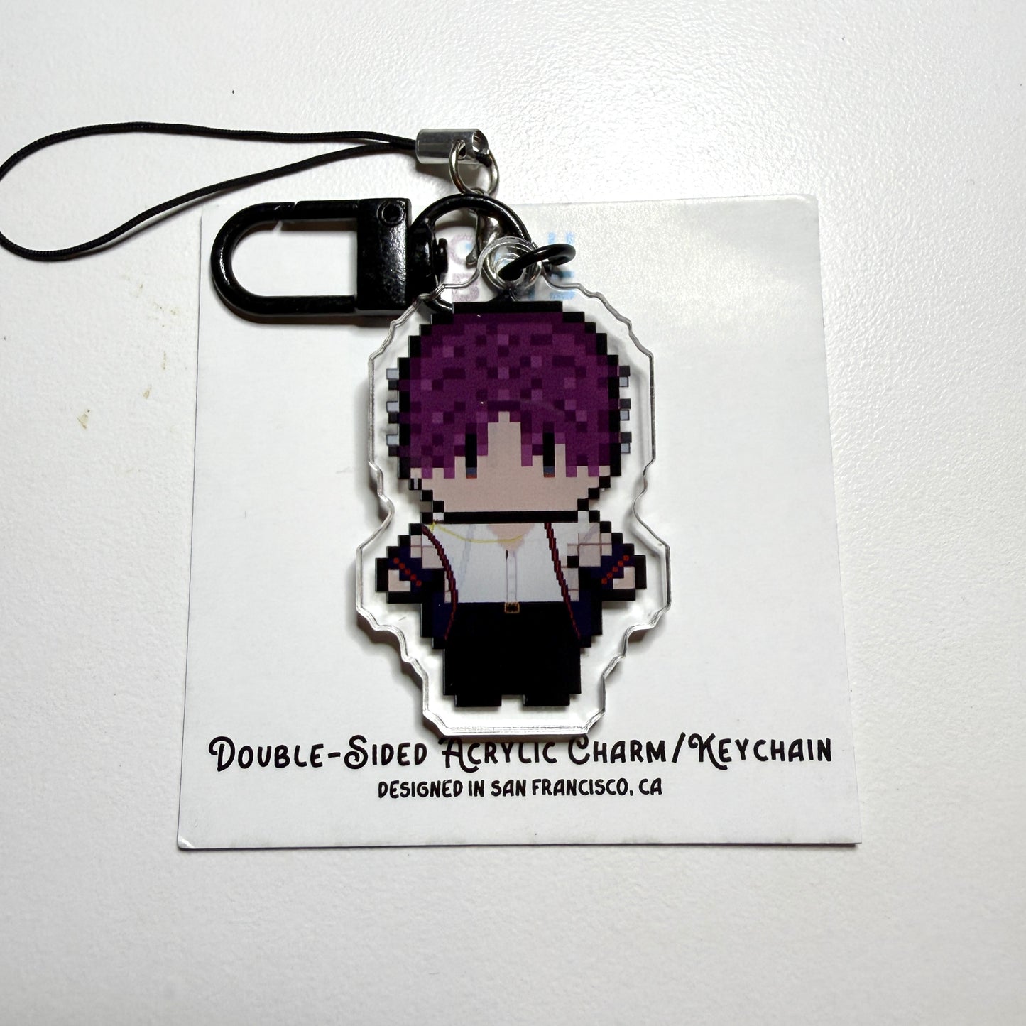 Dramatic Fishman Love Interest Acrylic Charm