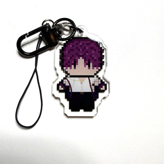 Dramatic Fishman Love Interest Acrylic Charm