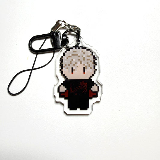 Syndicate Crowman Love Interest Acrylic Charm