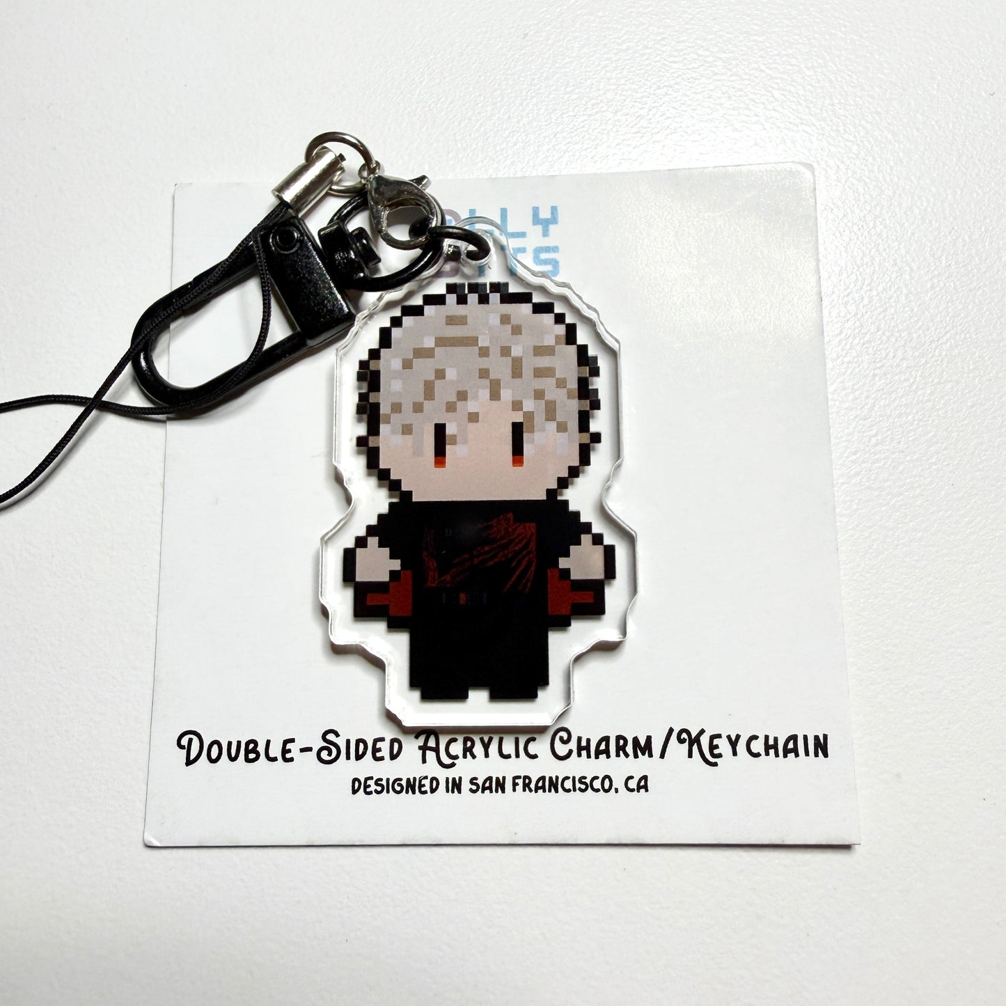 Syndicate Crowman Love Interest Acrylic Charm