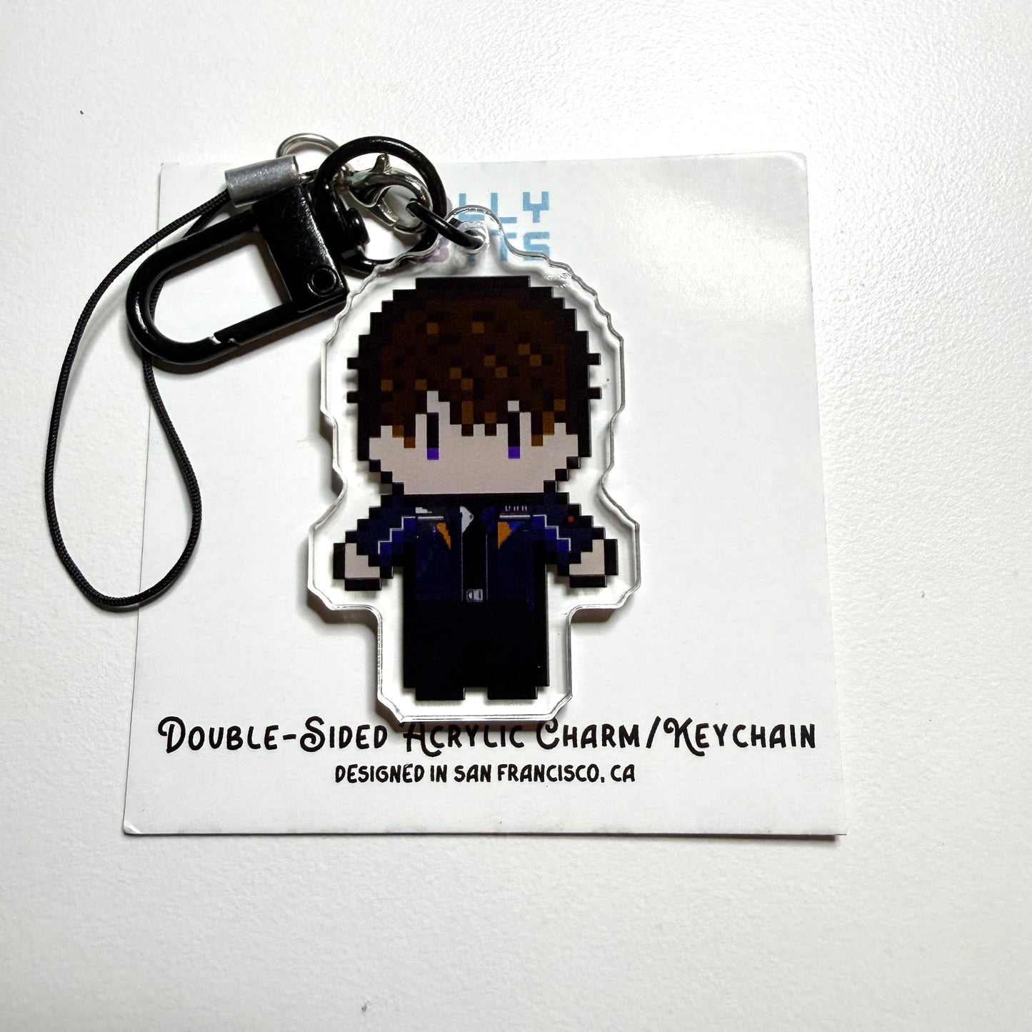Exploding Appleman Love Interest Acrylic Charm