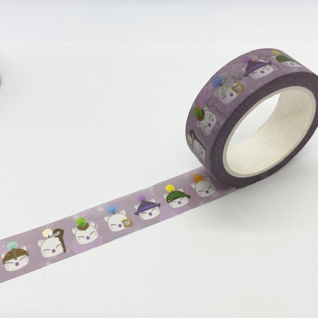 Winged Pom Pom Warriors Washi Tape Ollybits Pixel Art