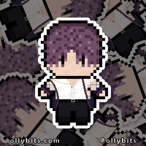 Dramatic Fishman Love Interest Acrylic Charm