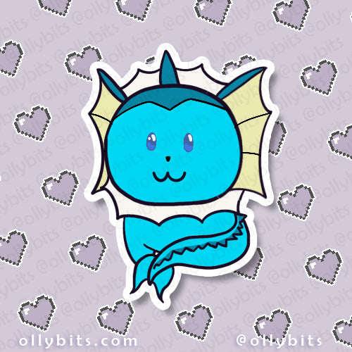 Foxy Friends Vinyl Sticker (2") Set Ollybits Pixel Art