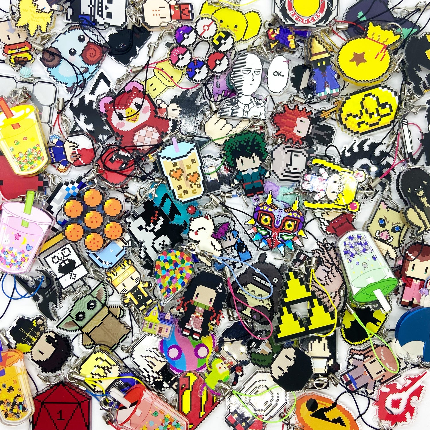 acrylic charms