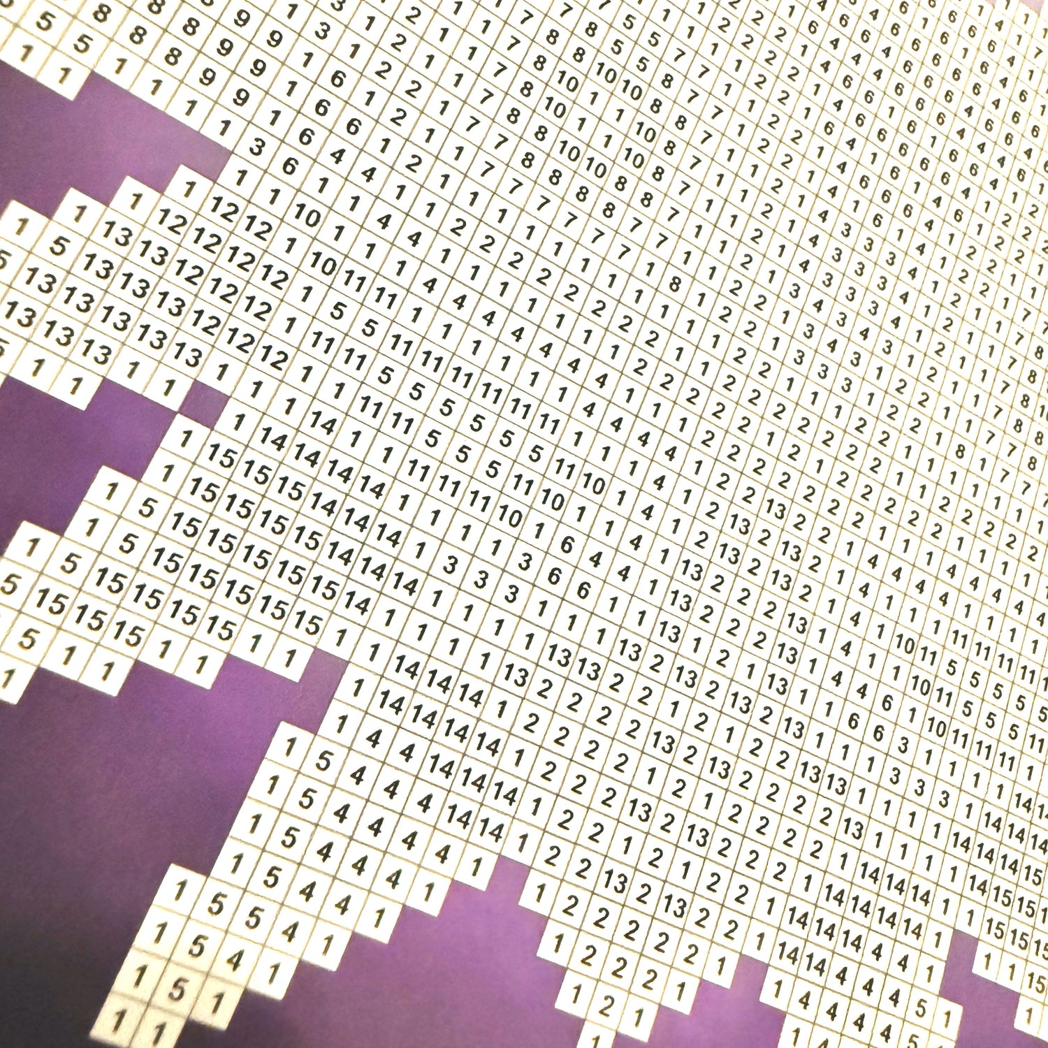 diy color by pixels