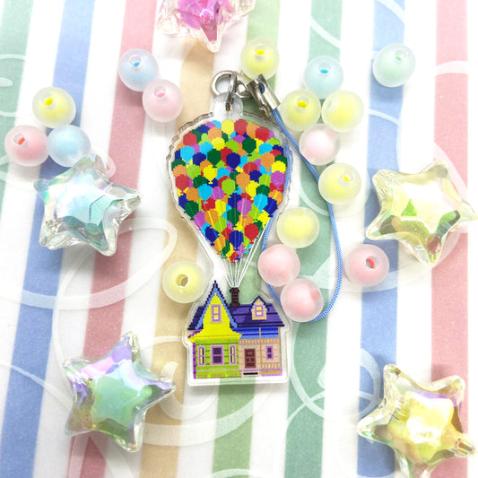 Adventure House Acrylic Charm Ollybits