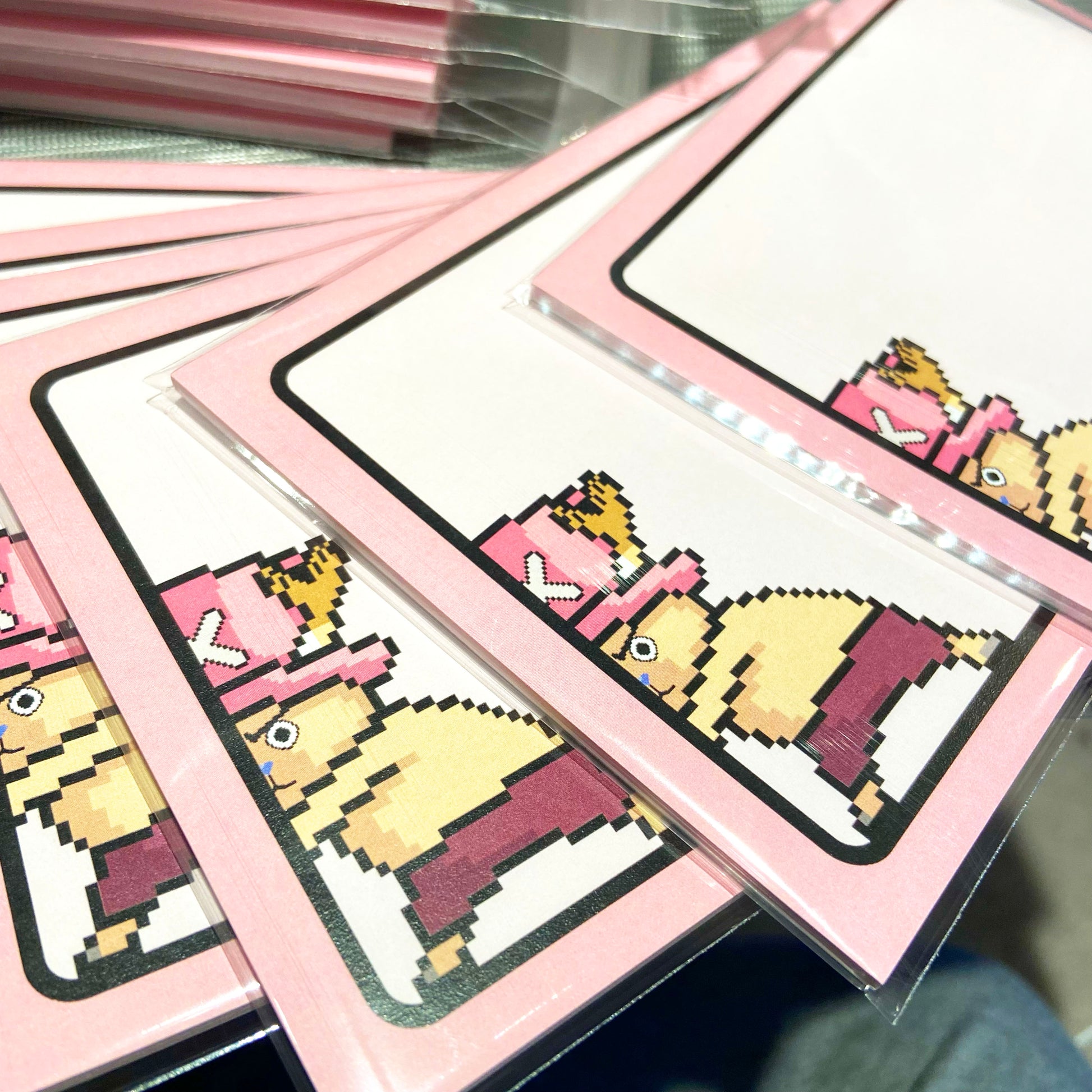Tanooki Doctor Hiding Memo Pad Ollybits Pixel Art