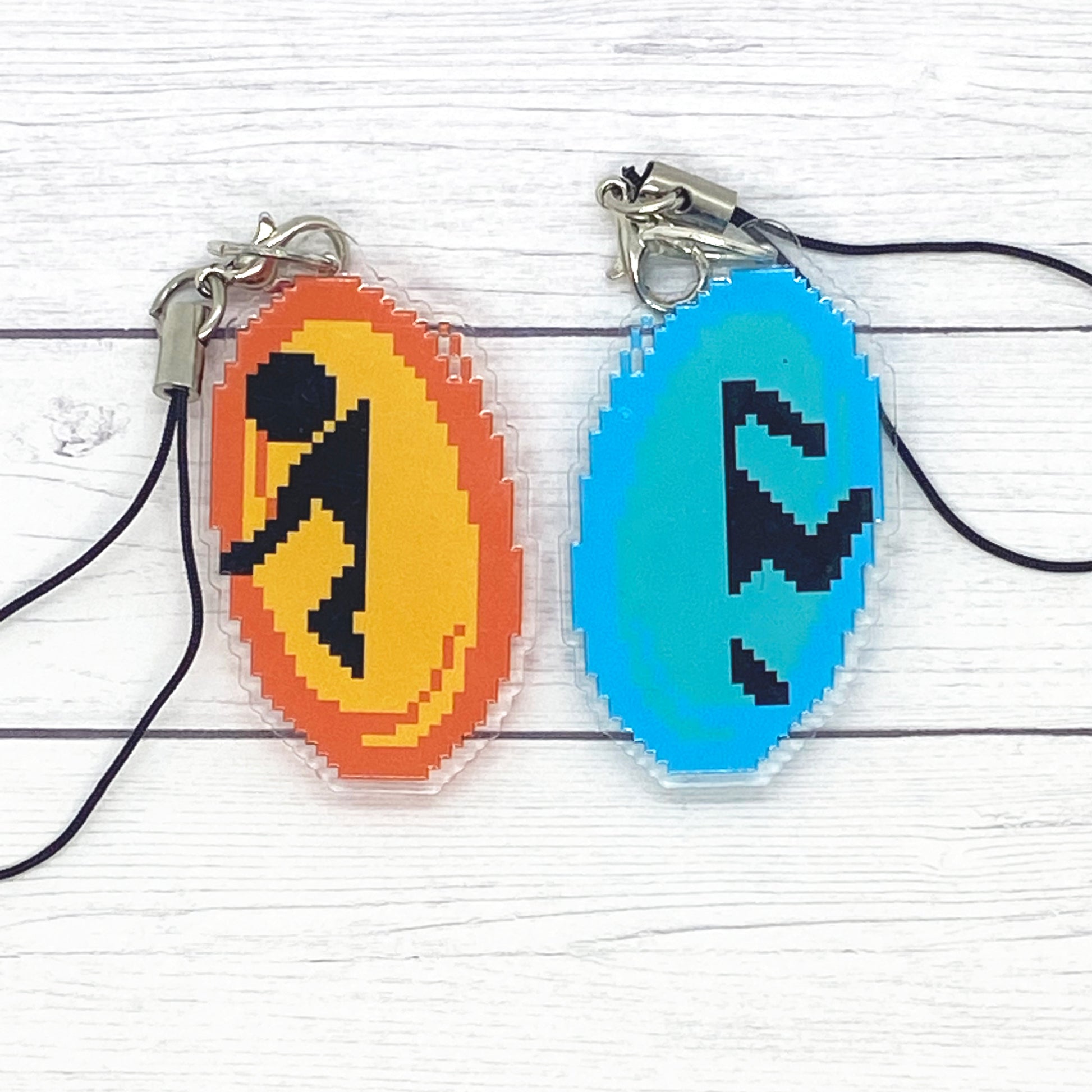 Entrance and Exit Companion Gateways Acrylic Charm Ollybits Pixel Art