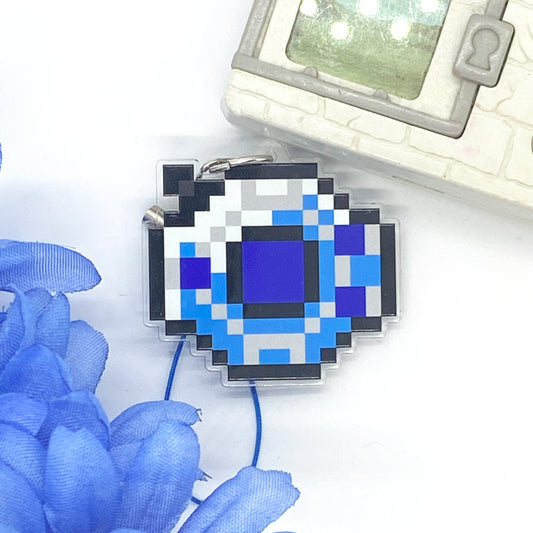 Digital Device Acrylic Charm Ollybits Pixel Art