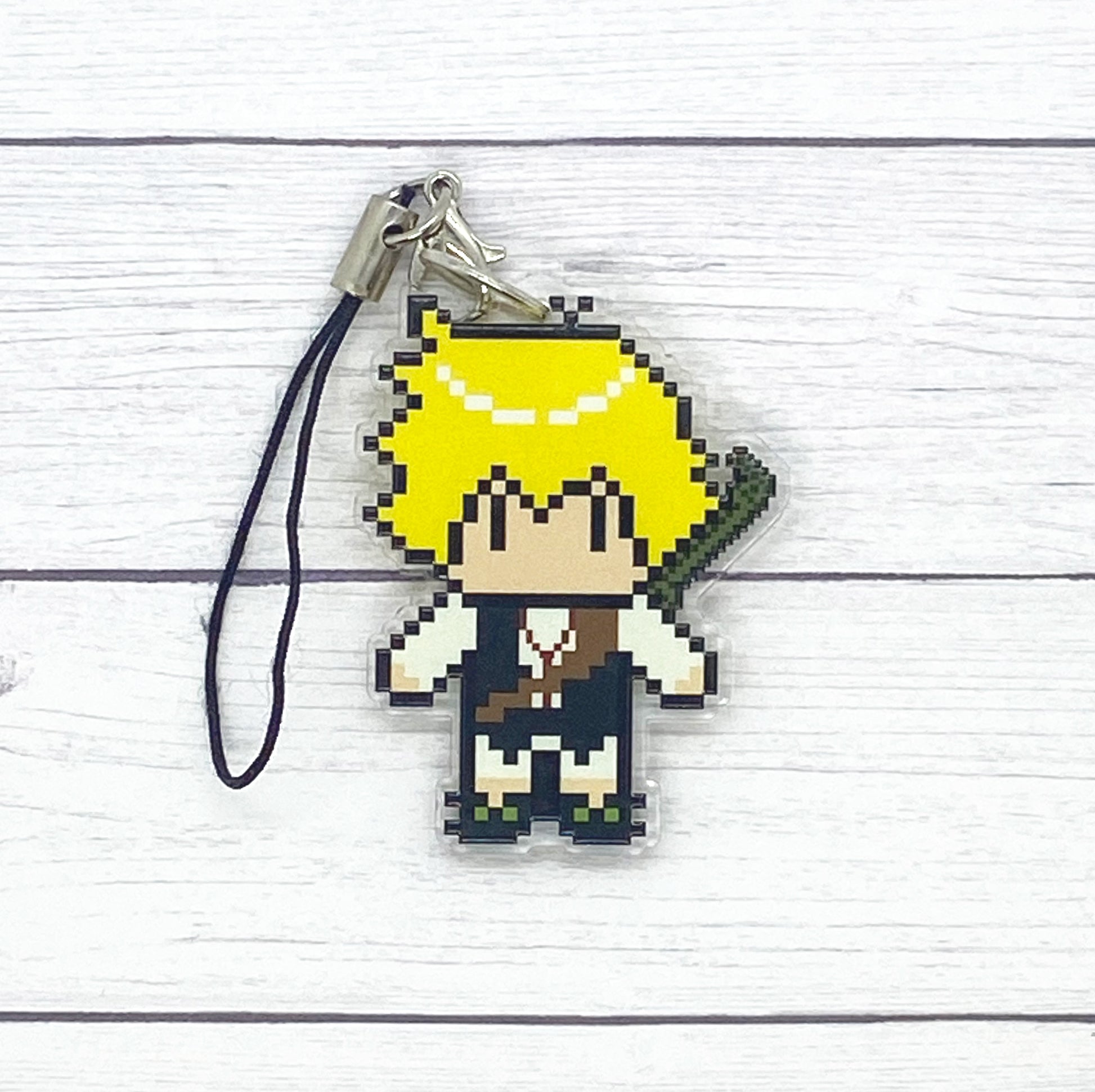 Dragon's Sin of Wrath Acrylic Charm Ollybits Pixel Art