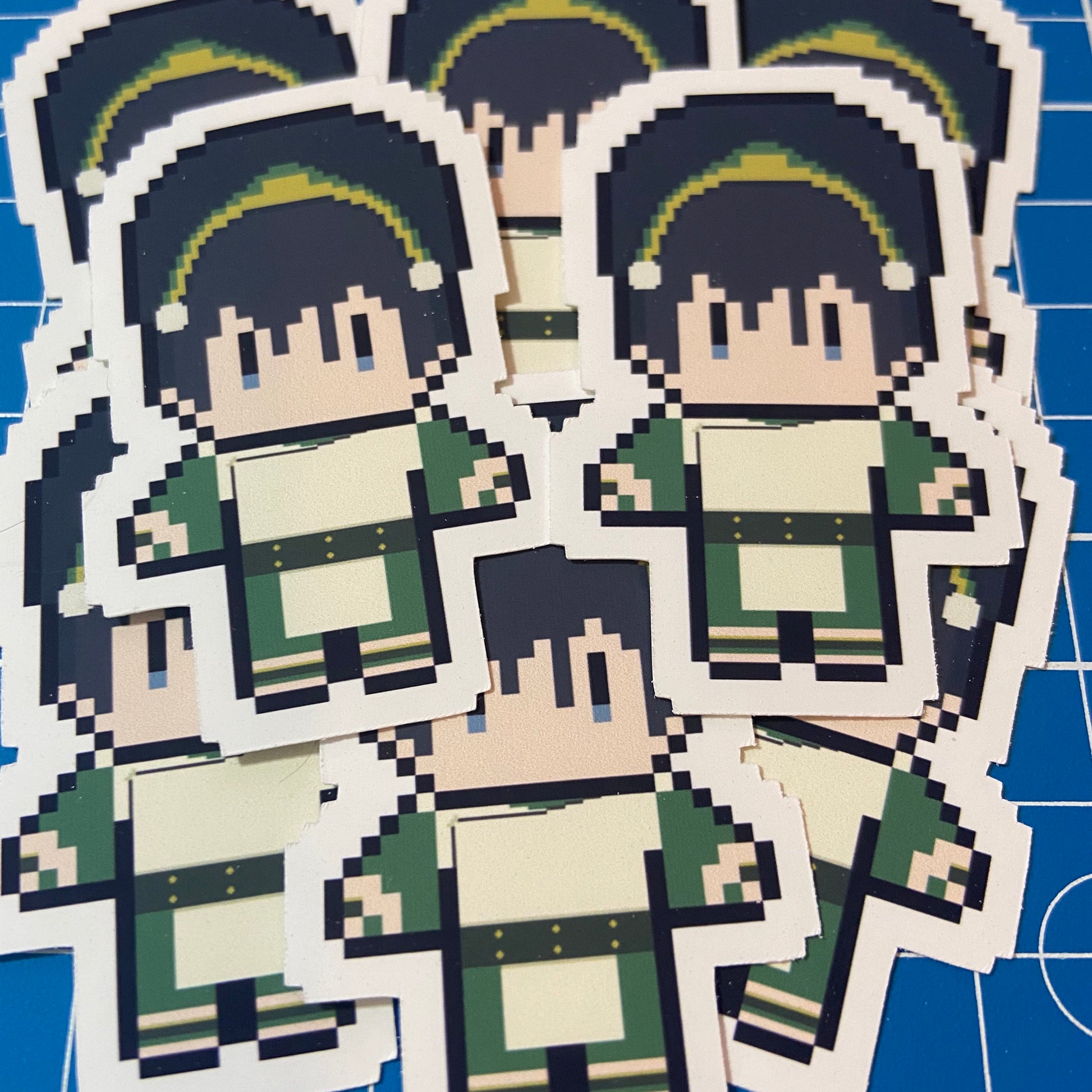 Blind Bandit Vinyl Sticker (2") Ollybits Pixel Art