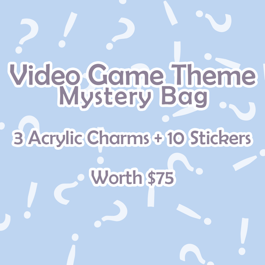 Video Game Mystery Bag (Charms & Stickers!) Ollybits Pixel Art