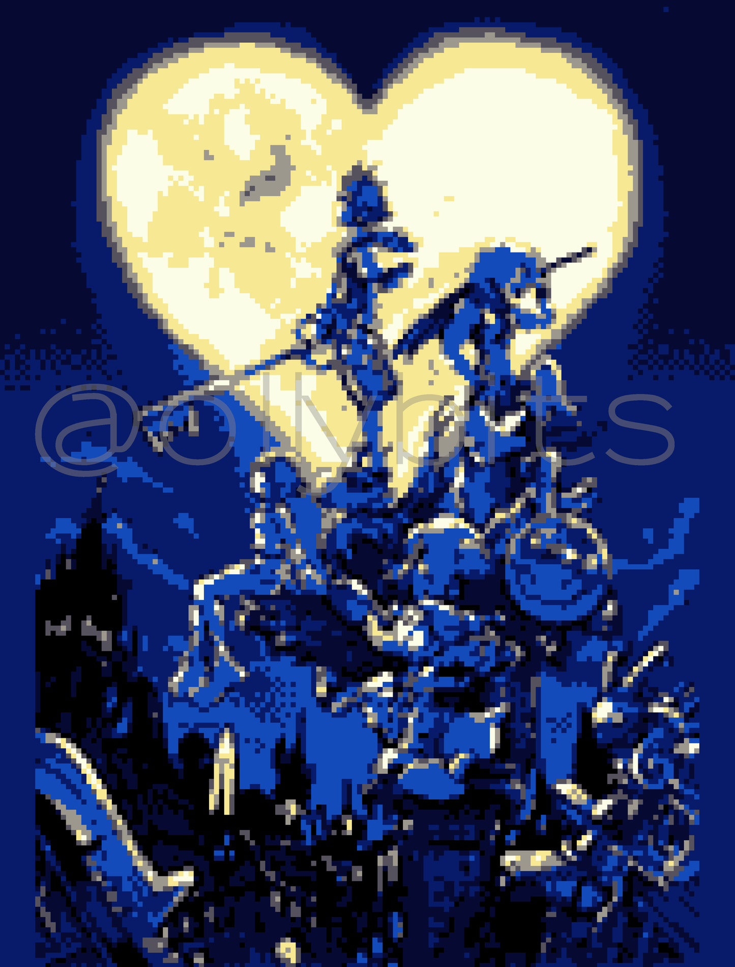 Dearly Beloved Pixel Art 11x17 Poster Ollybits Pixel Art