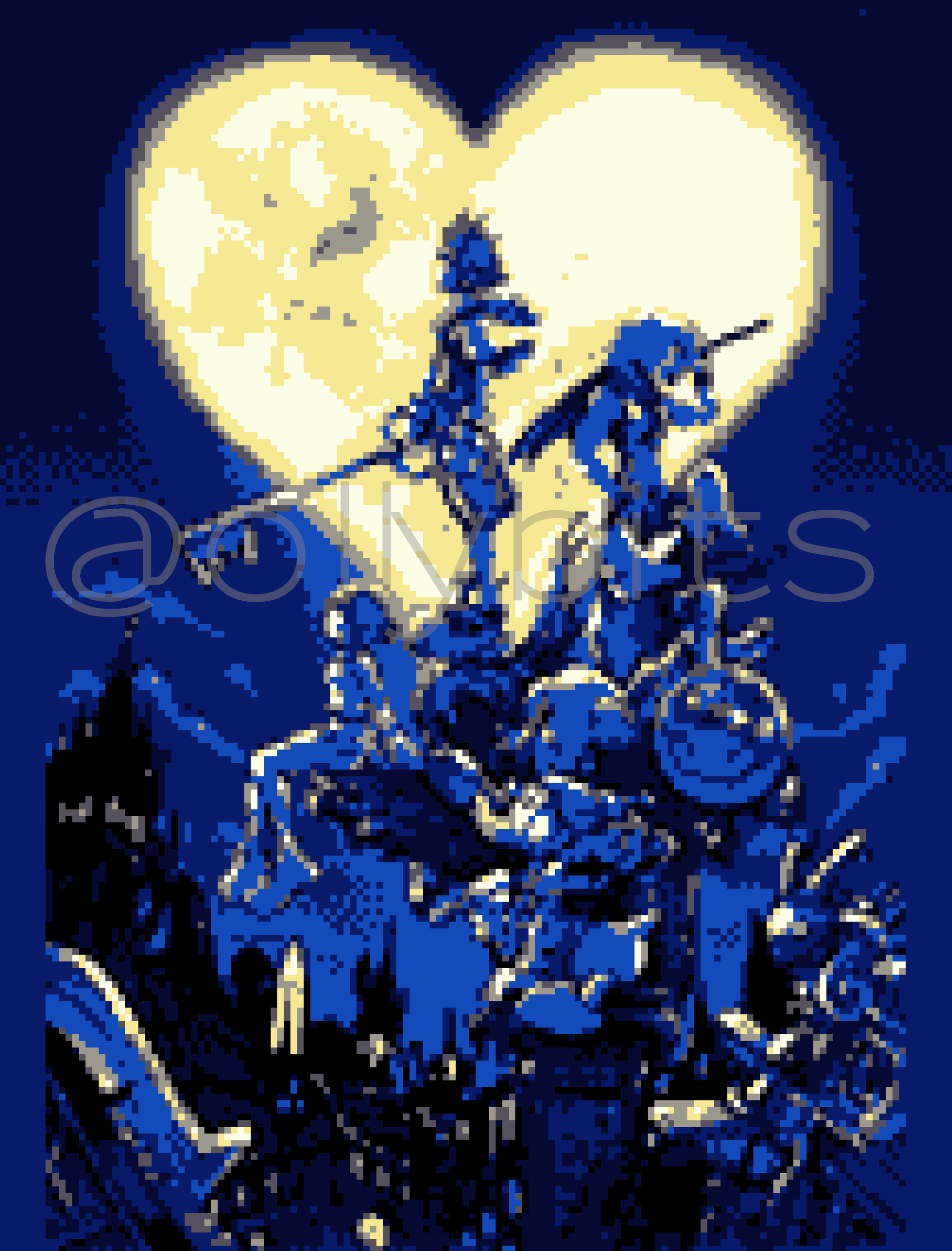 Dearly Beloved Pixel Art 11x17 Poster Ollybits Pixel Art