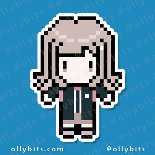Ultimate Gamer Vinyl Sticker (2") Ollybits Pixel Art
