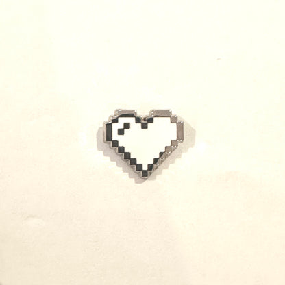 RPG Pixel Heart Mini Filler Enamel Pin Set