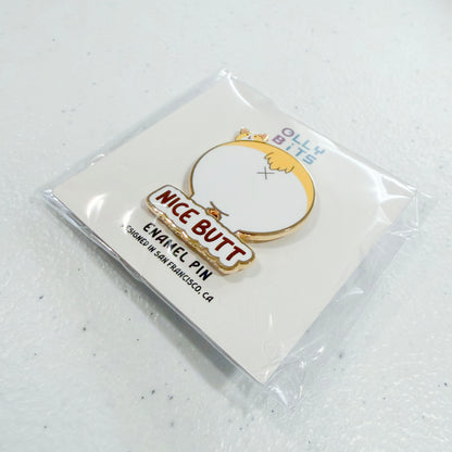 Corgi "Nice Butt" Enamel Pin