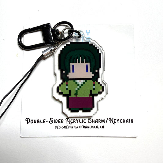 Pharmacist Cat Acrylic Charm