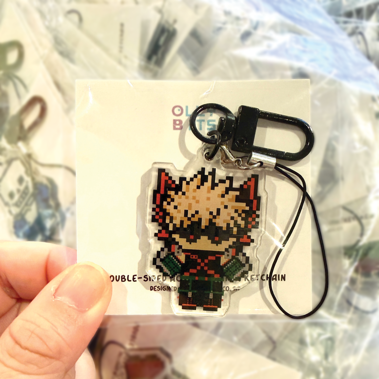 Bombshell Hero Acrylic Charm