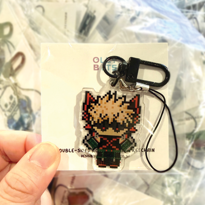 Bombshell Hero Acrylic Charm