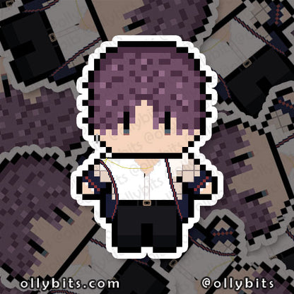 Dramatic Fishman Love Interest Acrylic Charm