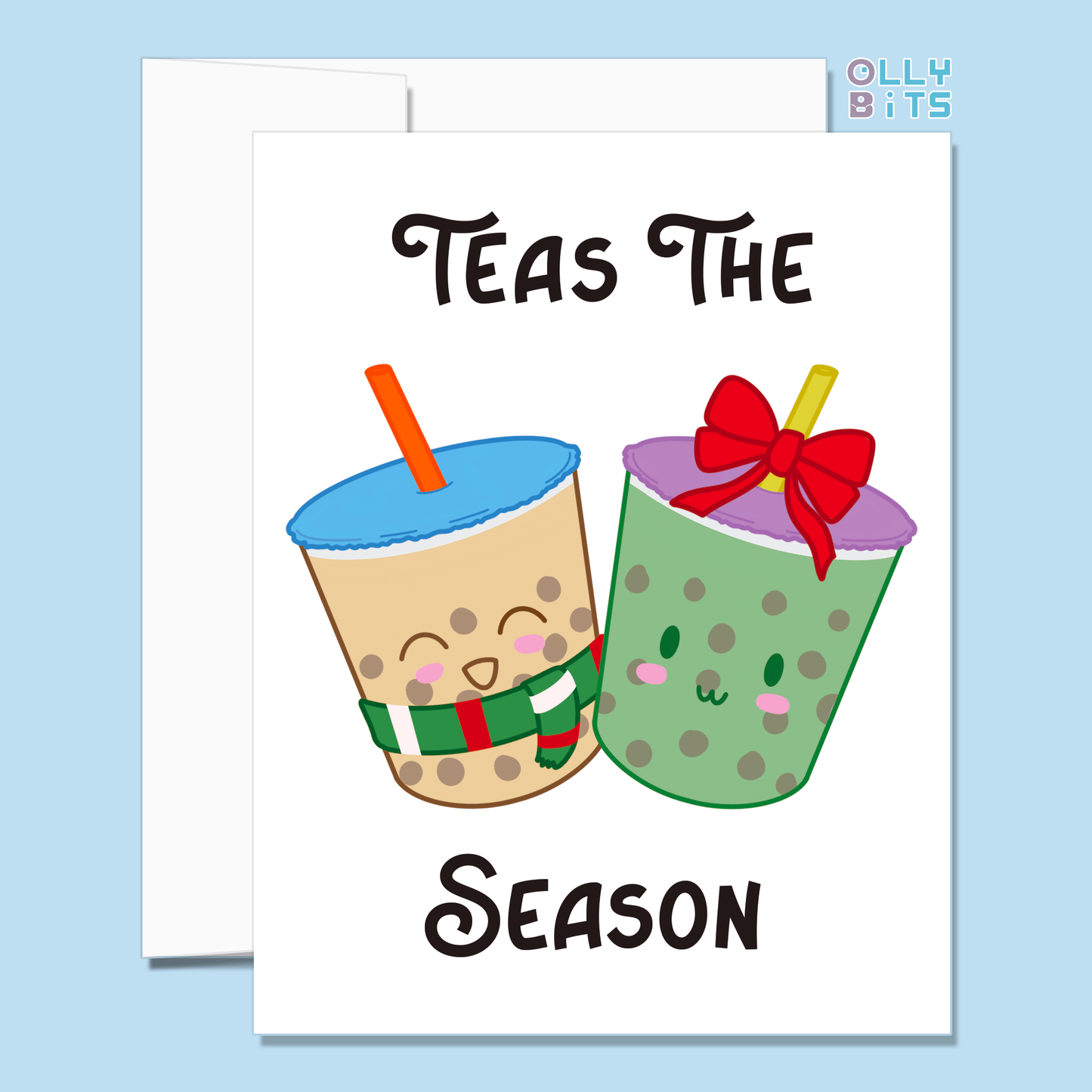 Teas The Season Greeting Card