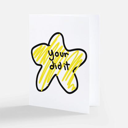 Your Did It Greeting Card Ollybits Pixel Art